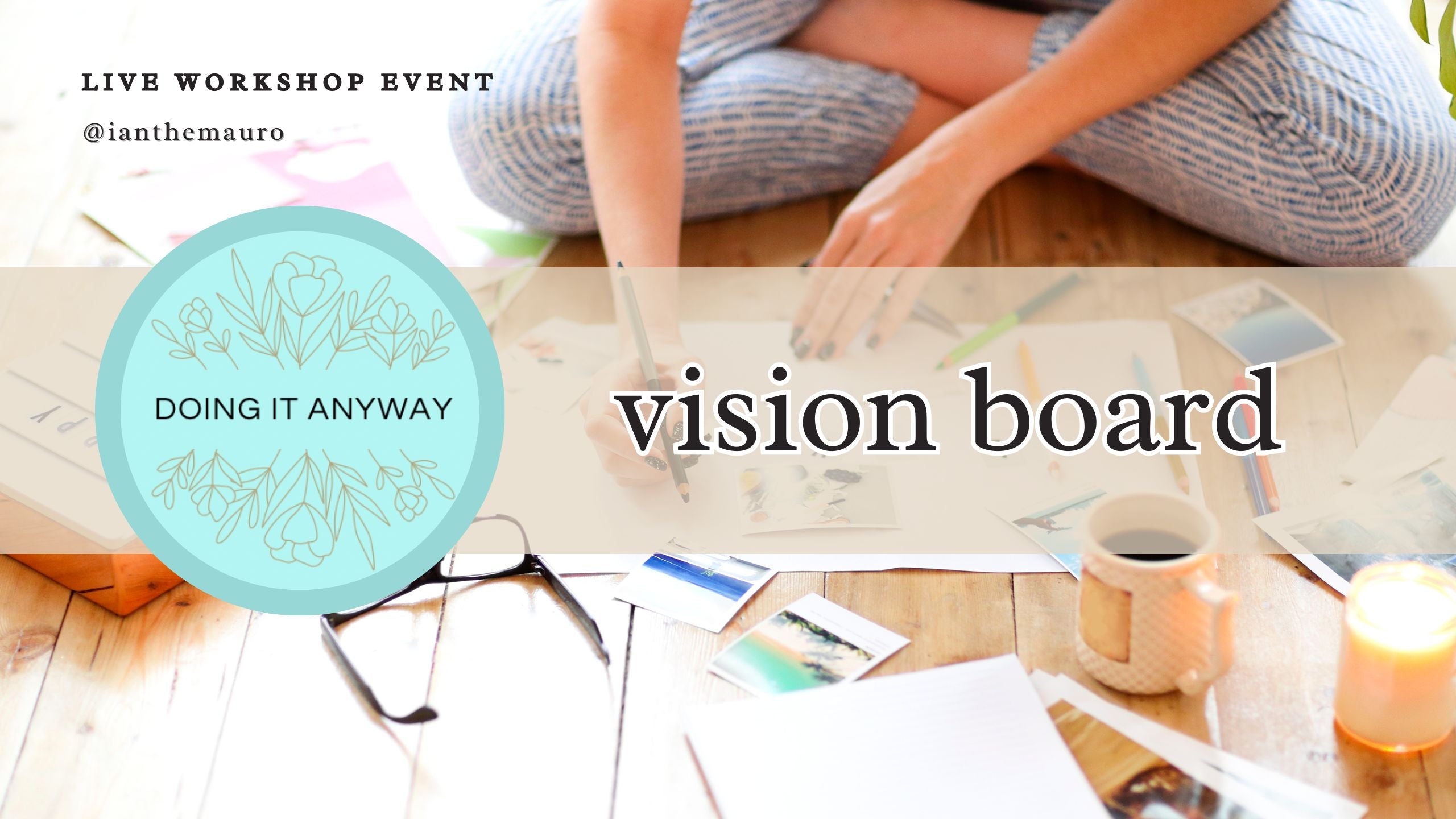 Create Your 2024: Vision Board Workshop in Austin at Shuniya Yoga